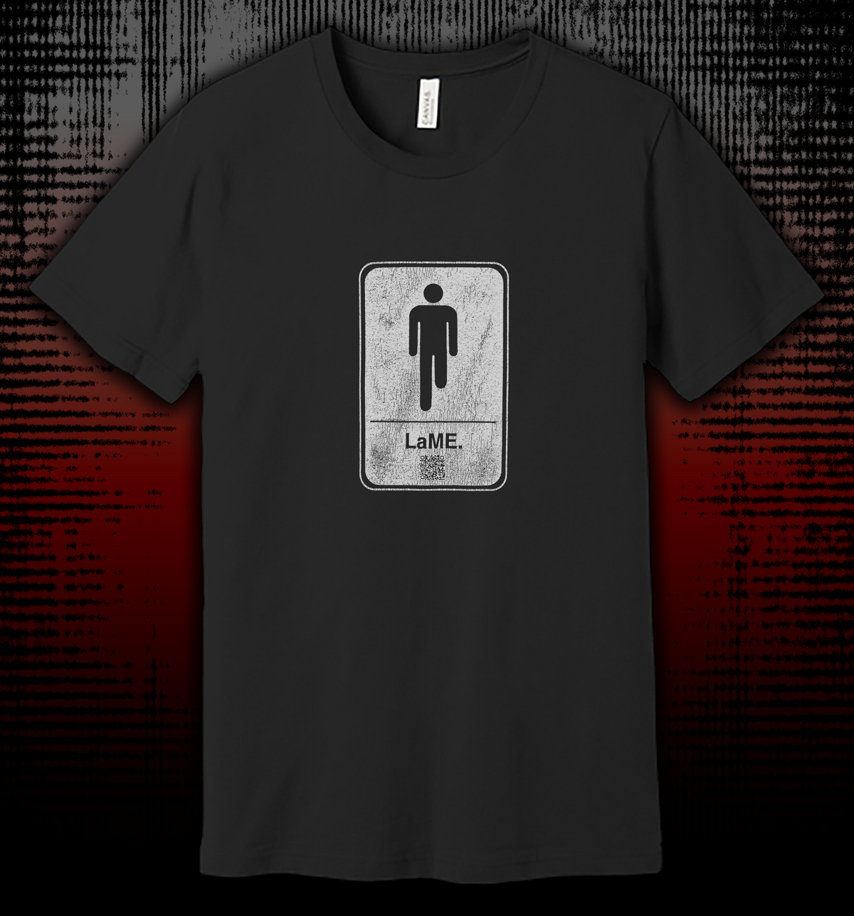 LaME. Uncle Hoppy Bathroom Sign Tee